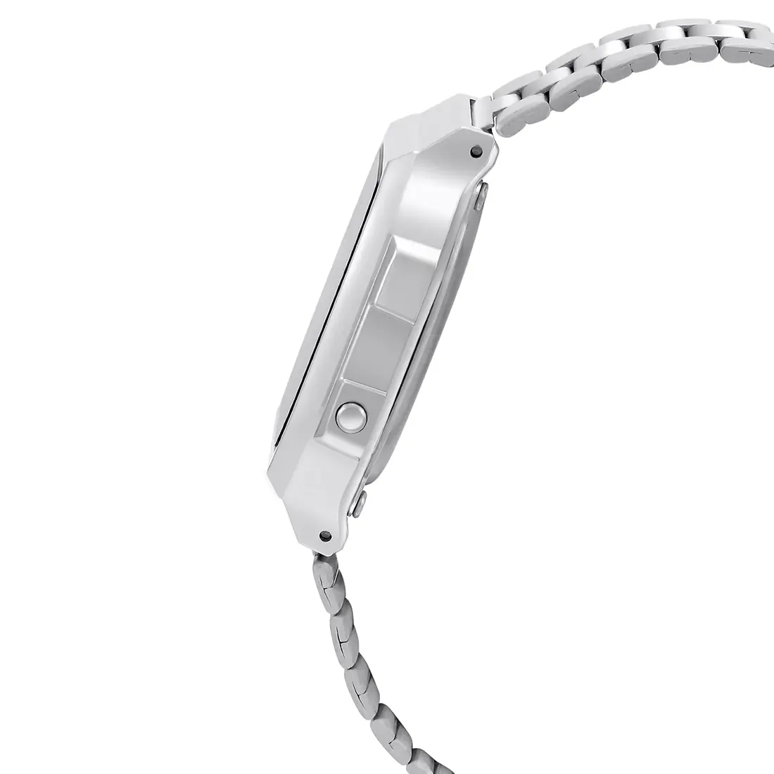 WW1887 Casio Vintage Illuminator Digital Silver Chain Watch A168WEM-7DF
