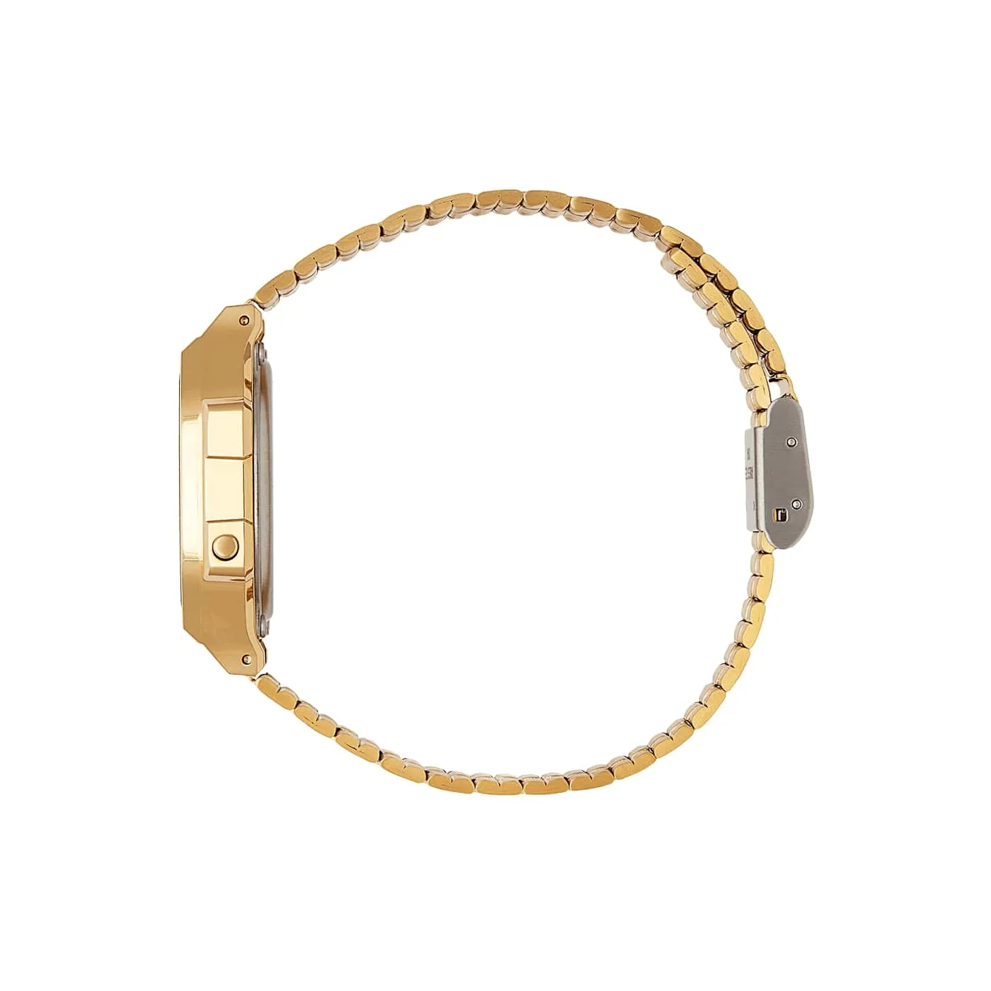WW1893 Casio Vintage Illuminator Digital Golden Chain Watch A168WG-9WDF