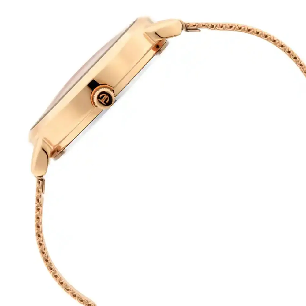 WW2206 Titan Workwear Multifunction Rose Gold Ladies Mesh Chain Watch 2652WM01