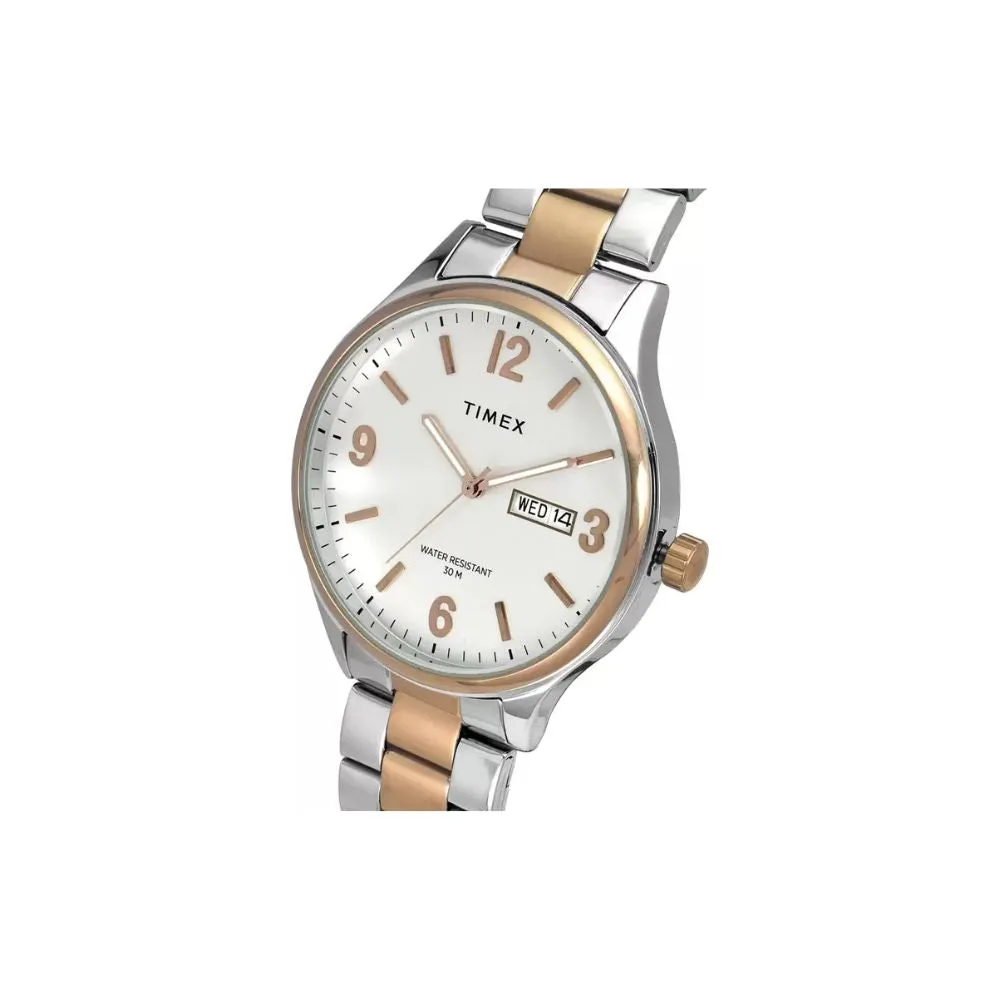 WW2391 Timex Day Date Chain Watch TWEG18423