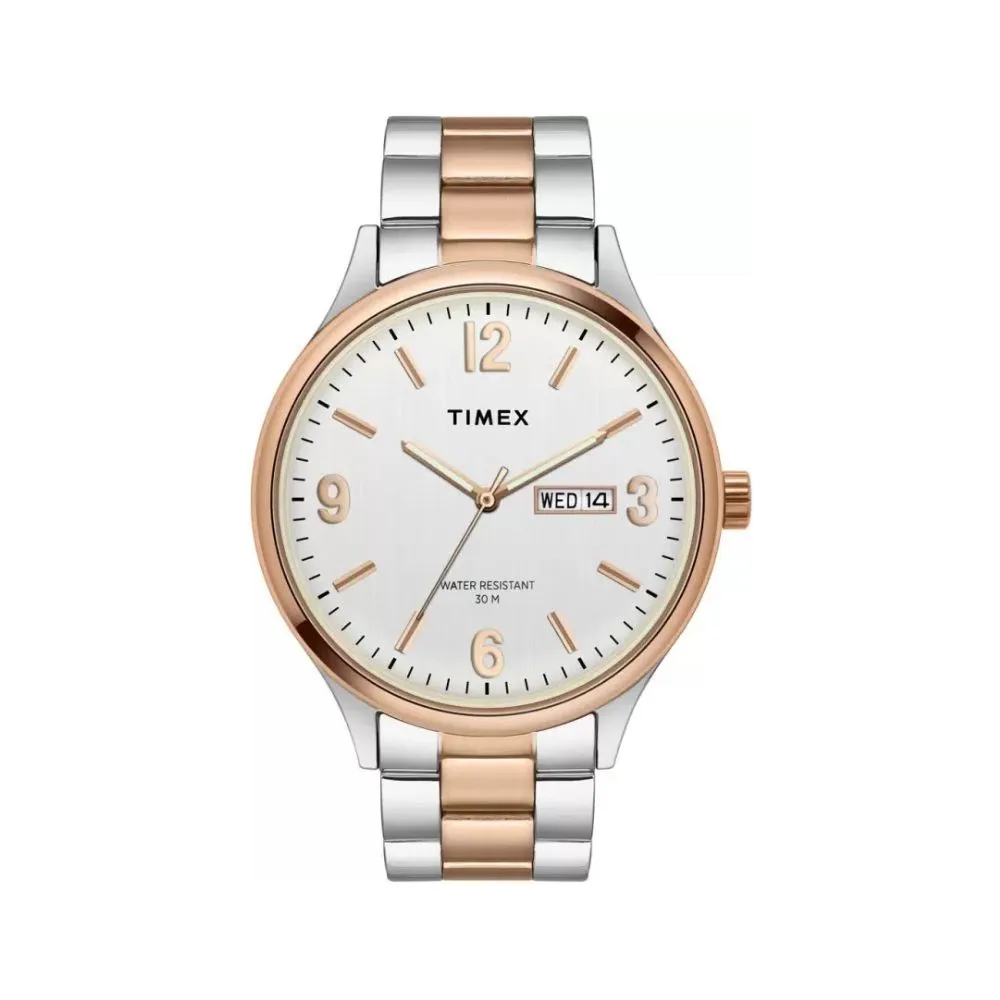 WW2391 Timex Day Date Chain Watch TWEG18423