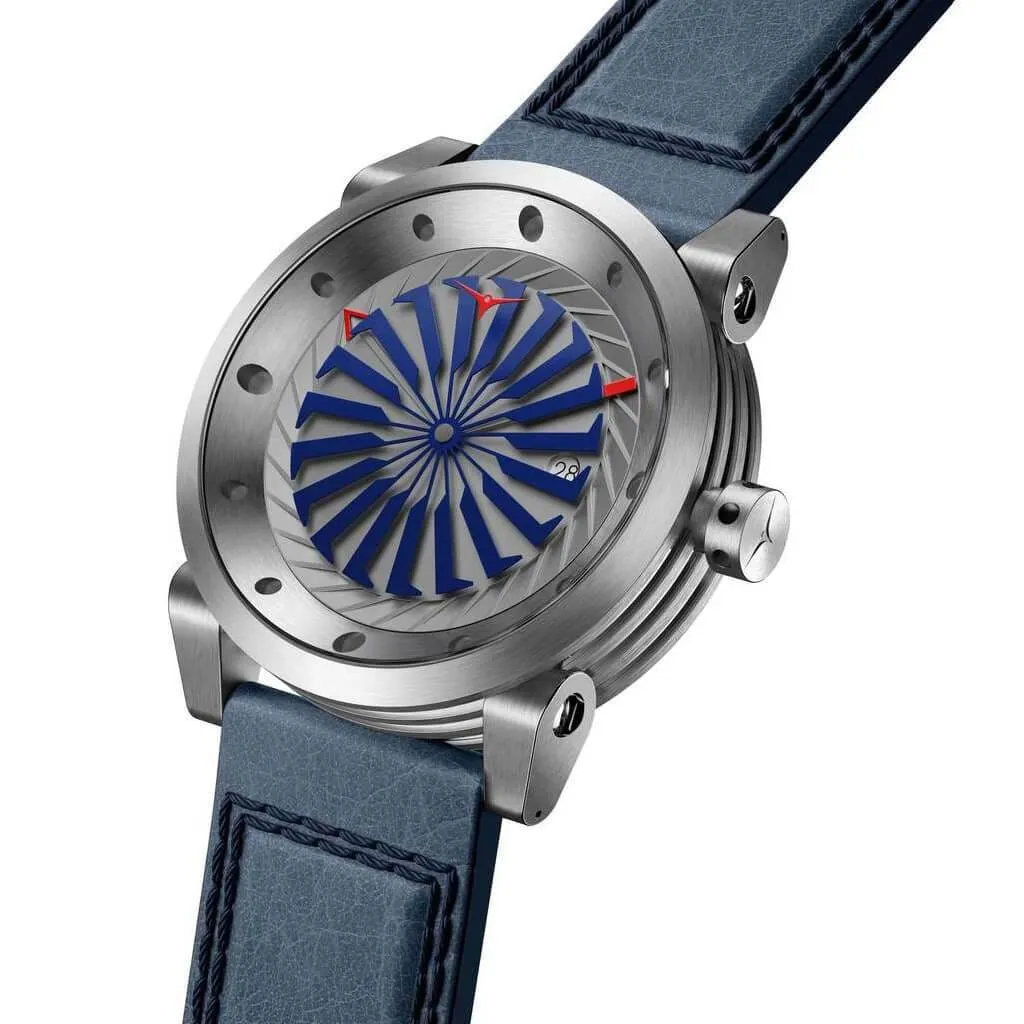 Zinvo Blade Marine Silver/Grey 44 MM Automatic Men