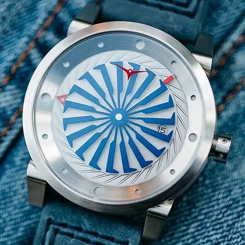 Zinvo Blade Marine Silver/Grey 44 MM Automatic Men