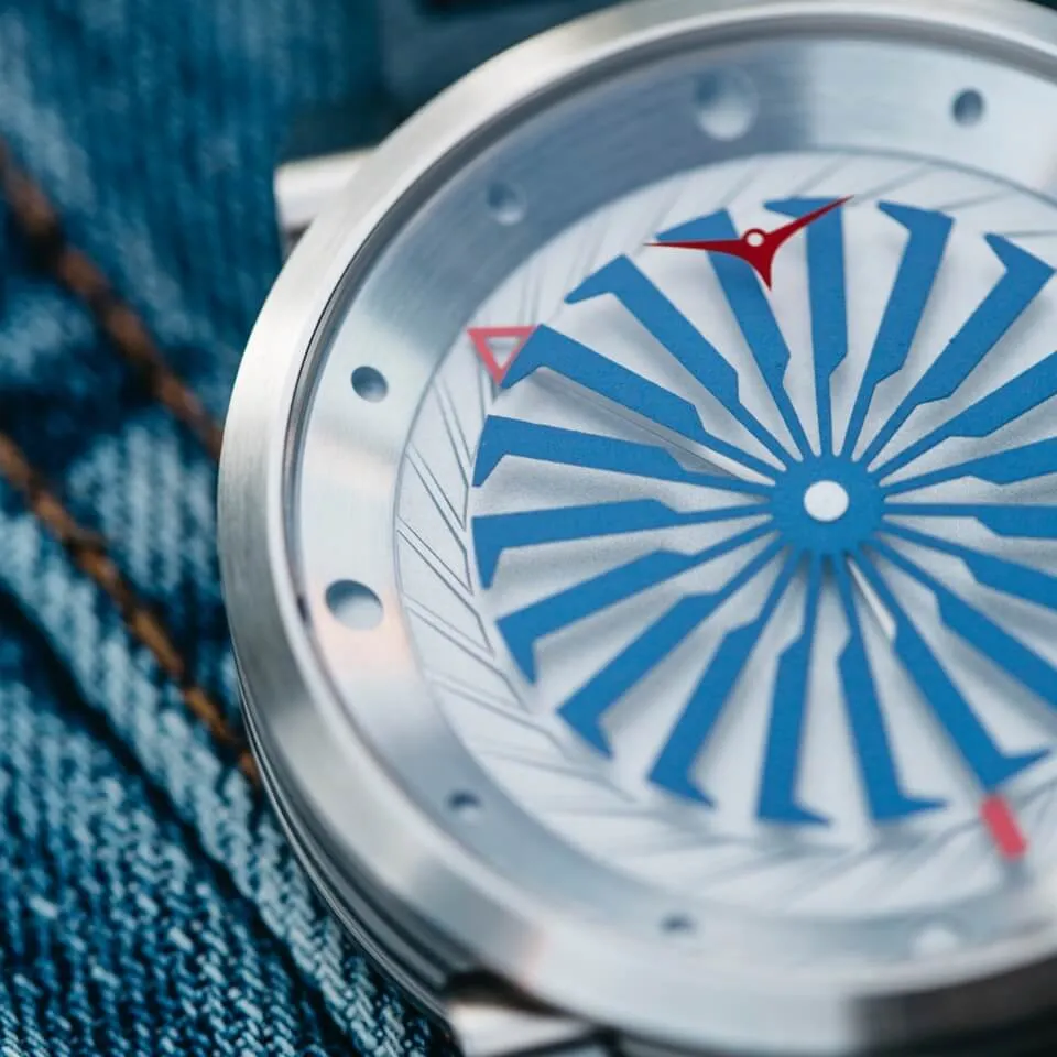 Zinvo Blade Marine Silver/Grey 44 MM Automatic Men