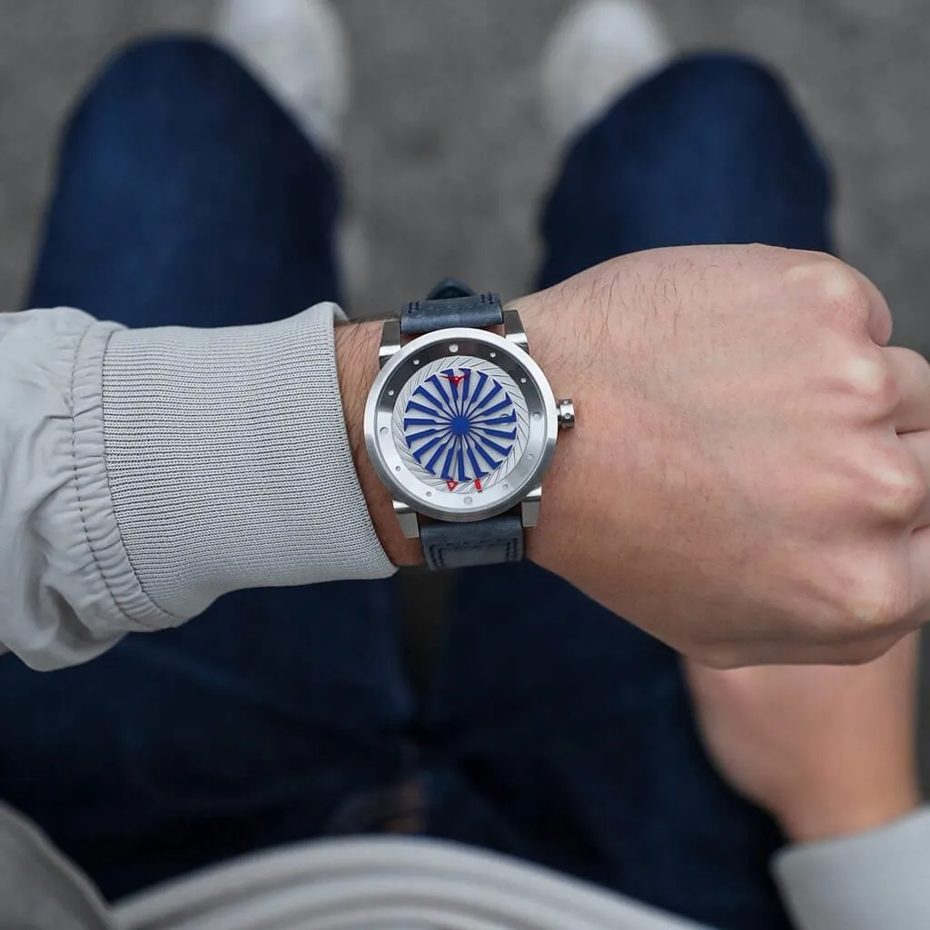 Zinvo Blade Marine Silver/Grey 44 MM Automatic Men